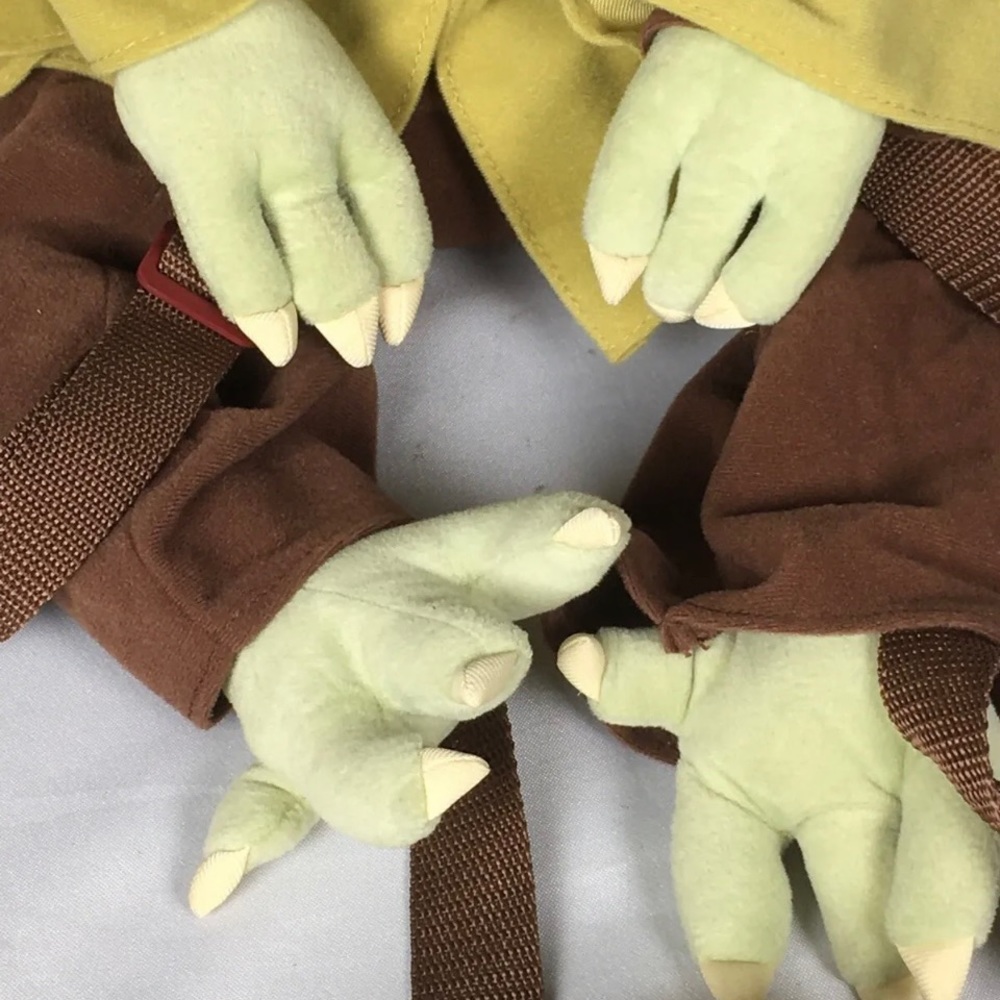 Star Wars Lucas Films Yoda 24" Backpack So realistic a super cute companion 🥰 - Picture 7 of 13